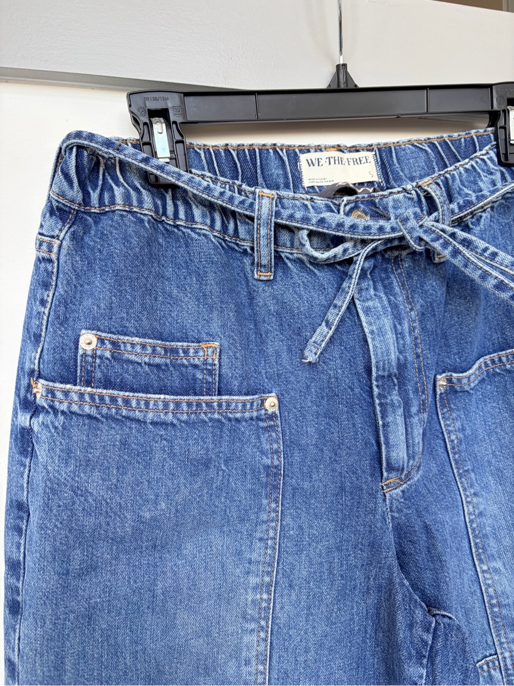 We The Free CRVY Outlaw Wide Leg Jeans Small - Picture 6 of 7